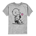 thumbnail image 1 of Peanuts - Snoopy Charlie Hug - Youth Short Sleeve Graphic T-Shirt, 1 of 5