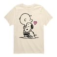 thumbnail image 1 of Peanuts - Snoopy Charlie Hug - Youth Short Sleeve Graphic T-Shirt, 1 of 4