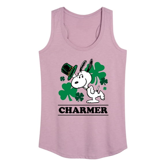 Peanuts - Snoopy Charmer  - Women's Racerback Tank Top