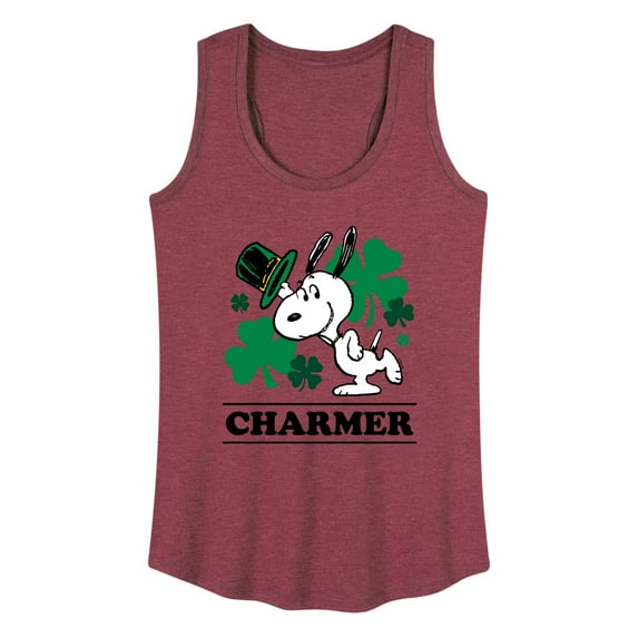 Peanuts - Snoopy Charmer - Women's Racerback Tank Top