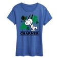 thumbnail image 1 of Peanuts - Snoopy Charmer  - Women's Short Sleeve Graphic T-Shirt, 1 of 6