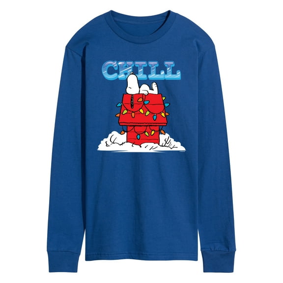 Peanuts - Snoopy Chill - Men's Long Sleeve Graphic T-Shirt