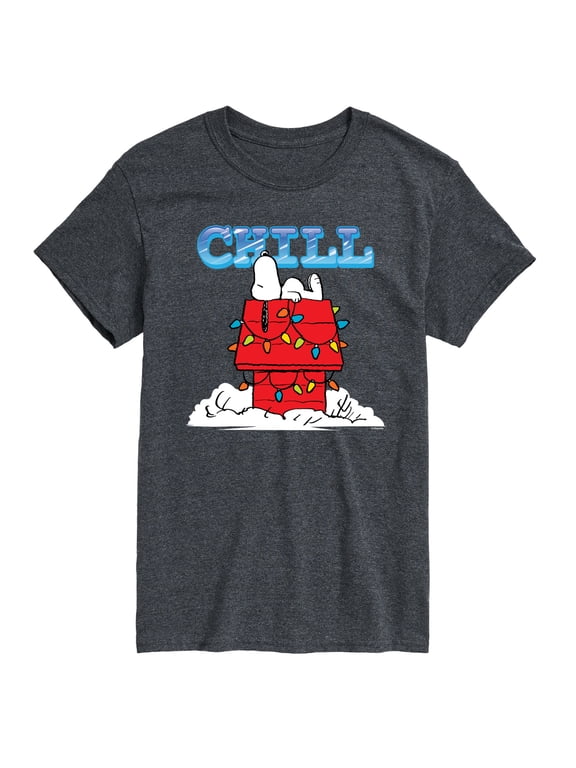 - Snoopy Chill Men's Short Sleeve Graphic T-Shirt