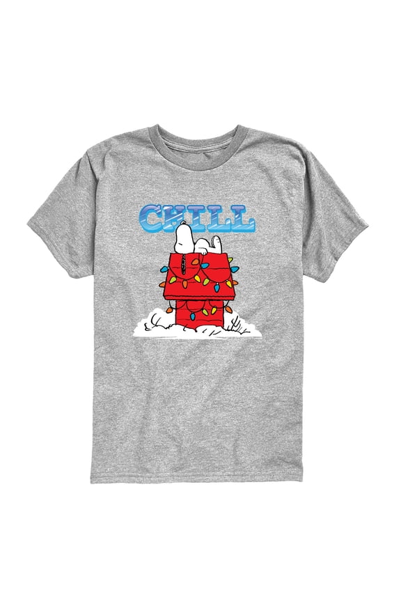 - Snoopy Chill - Toddler Boys Short Sleeve Graphic T-Shirt