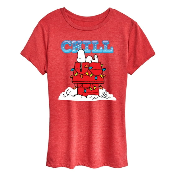Peanuts - Snoopy Chill - Women's Short Sleeve Graphic T-Shirt