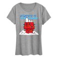 thumbnail image 1 of Peanuts - Snoopy Chill - Women's Short Sleeve Graphic T-Shirt, 1 of 5