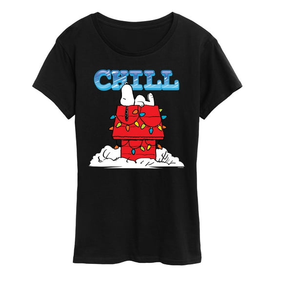 Peanuts - Snoopy Chill - Women's Short Sleeve Graphic T-Shirt