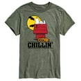 thumbnail image 1 of Peanuts - Snoopy Chillin Halloween - Men's Short Sleeve Graphic T-Shirt, 1 of 5