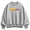 thumbnail image 1 of Peanuts - Snoopy Chopper - Women's Oversized Fleece Crew Sweatshirt, 1 of 3