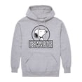 thumbnail image 1 of Peanuts - Snoopy Circle - Men's Fleece Hoodie Sweatshirt, 1 of 5