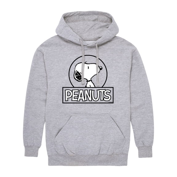 Peanuts - Snoopy Circle - Men's Fleece Hoodie Sweatshirt