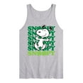 thumbnail image 1 of Peanuts - Snoopy Clover Dance - Men's Jersey Tank Top, 1 of 5