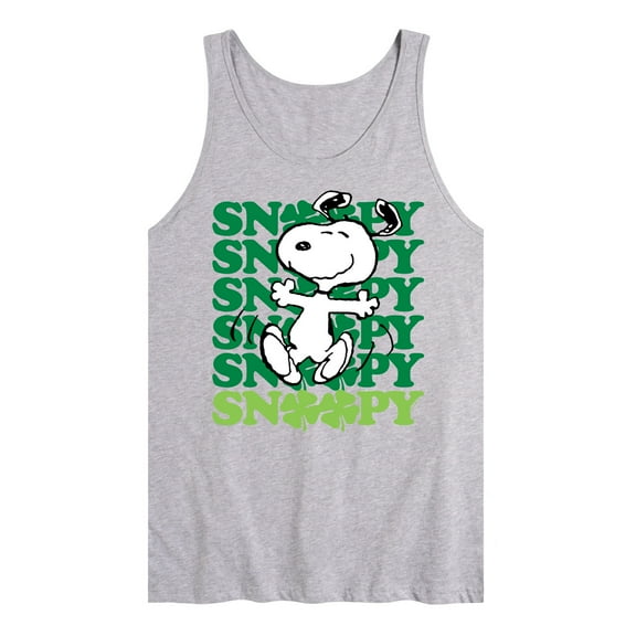 Peanuts - Snoopy Clover Dance - Men's Jersey Tank Top