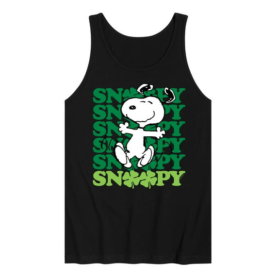 Peanuts - Snoopy Clover Dance - Men's Jersey Tank Top
