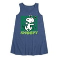 thumbnail image 1 of Peanuts - Snoopy Clover Dance - Toddler and Youth Girls A-line Dress, 1 of 6