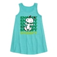 thumbnail image 1 of Peanuts - Snoopy Clover Dance - Toddler and Youth Girls A-line Dress, 1 of 5