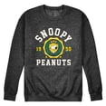 thumbnail image 1 of Peanuts - Snoopy Collegiate - Men's Crew Fleece Sweatshirt, 1 of 5