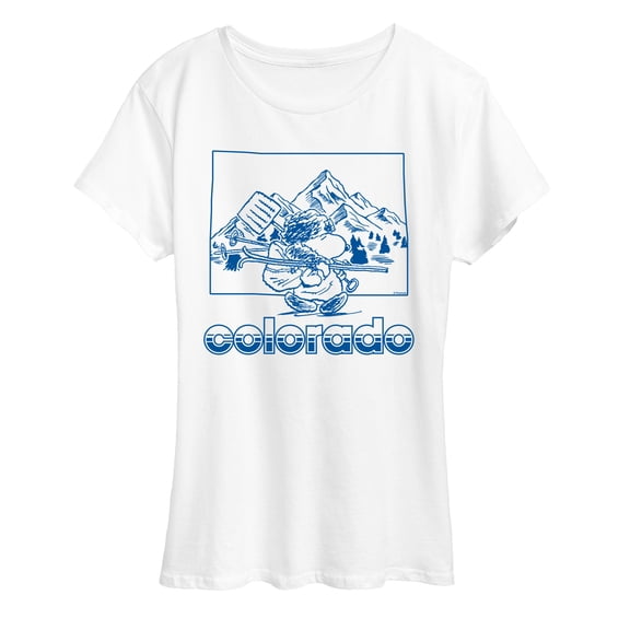 Peanuts - Snoopy Colorado - Women's Short Sleeve Graphic T-Shirt