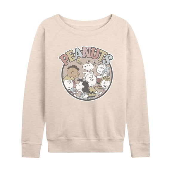 Peanuts - Snoopy Crew - Women's French Terry Long Sleeve Pullover