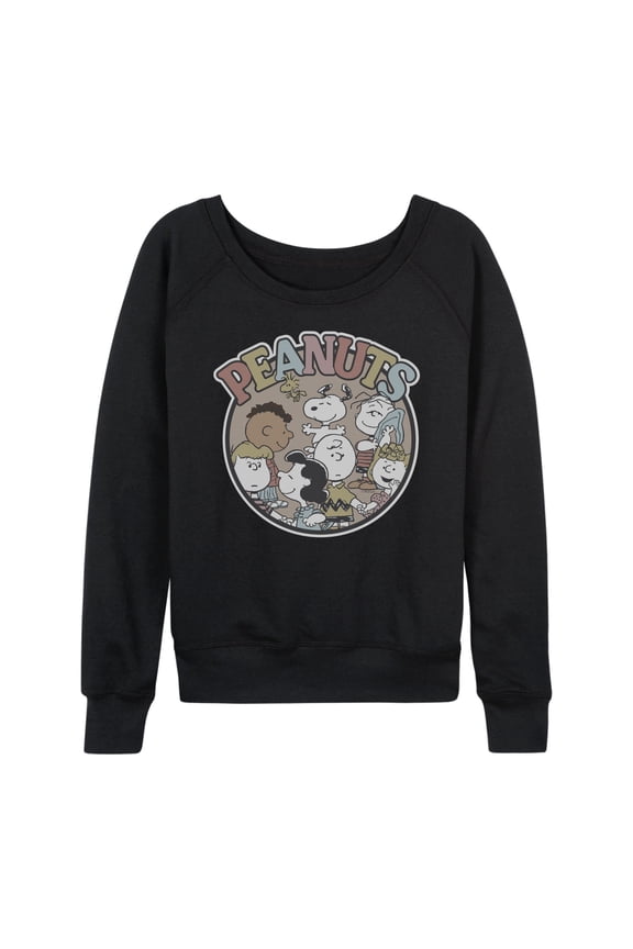 - Snoopy Crew - Women's French Terry Long Sleeve Pullover