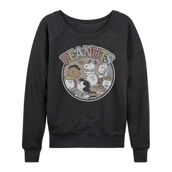 Peanuts - Snoopy Crew - Women's French Terry Long Sleeve Pullover