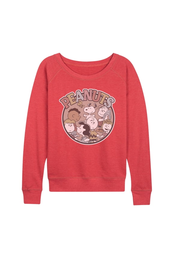 - Snoopy Crew - Women's French Terry Long Sleeve Pullover