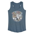 thumbnail image 1 of Peanuts - Snoopy Crew - Women's Racerback Graphic Tank, 1 of 4