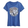 thumbnail image 1 of Peanuts - Snoopy Crew - Women's Short Sleeve Graphic T-Shirt, 1 of 5