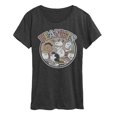thumbnail image 1 of Peanuts - Snoopy Crew - Women's Short Sleeve Graphic T-Shirt, 1 of 5