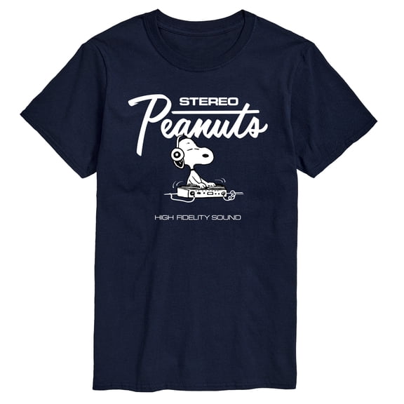 Peanuts - Snoopy DJ - Men's Short Sleeve Graphic T-Shirt