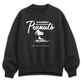 thumbnail image 1 of Peanuts - Snoopy DJ - Women's Oversized Fleece Crew Sweatshirt, 1 of 4