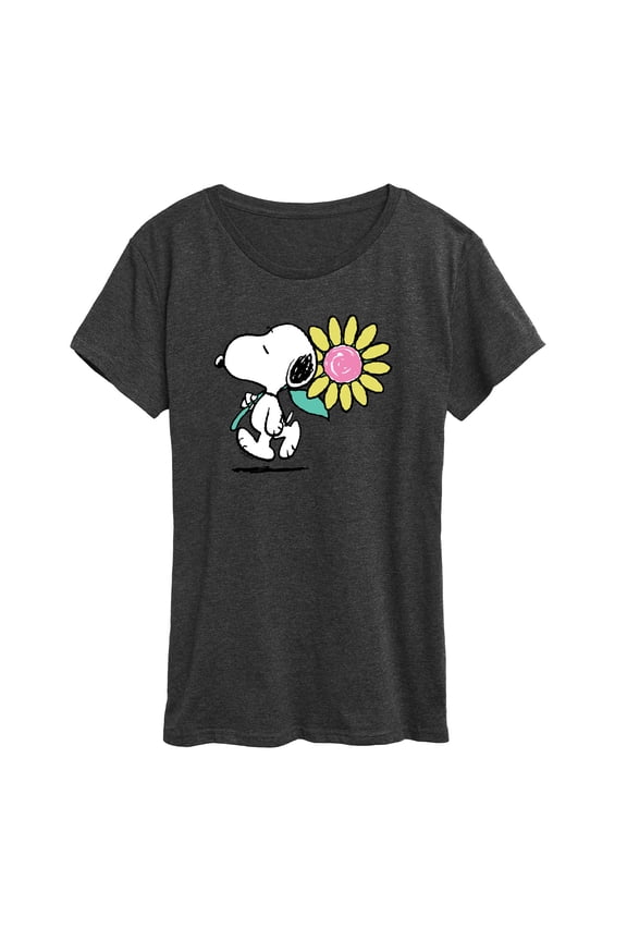 - Snoopy Daisy - Women's Short Sleeve Graphic T-Shirt