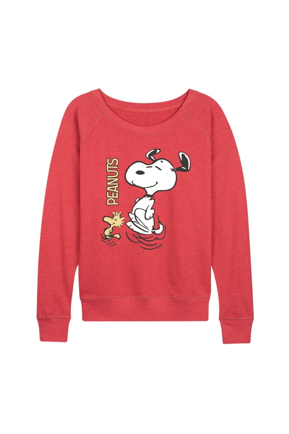 - Snoopy Dance - Women's French Terry Long Sleeve Pullover