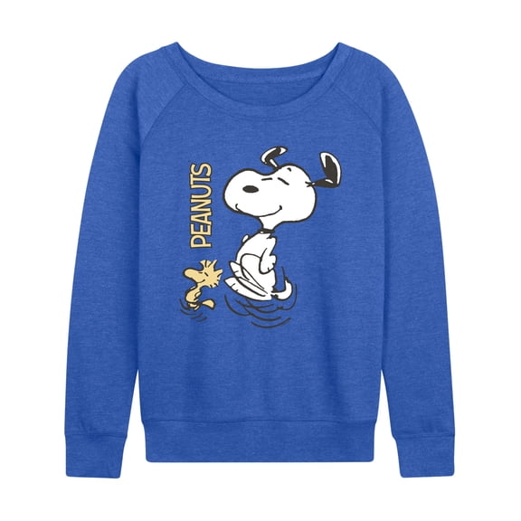 Peanuts - Snoopy Dance - Women's French Terry Long Sleeve Pullover