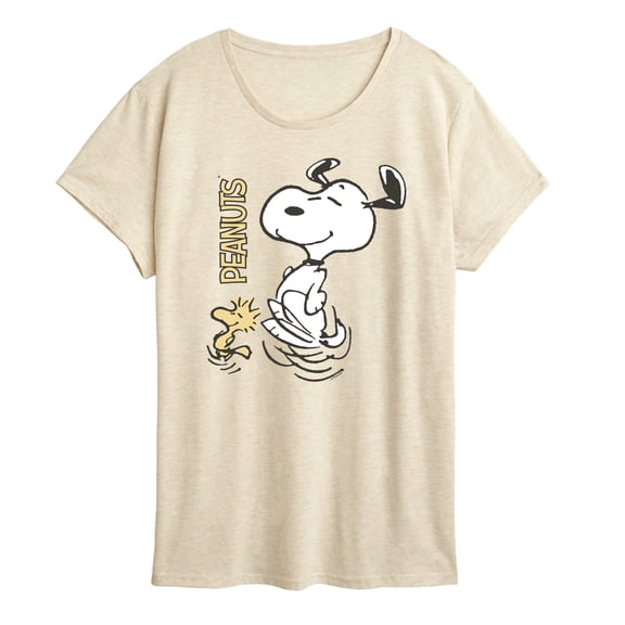Peanuts - Snoopy Dance - Women's Short Sleeve Graphic T-Shirt