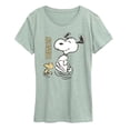 thumbnail image 1 of Peanuts - Snoopy Dance - Women's Short Sleeve Graphic T-Shirt, 1 of 4