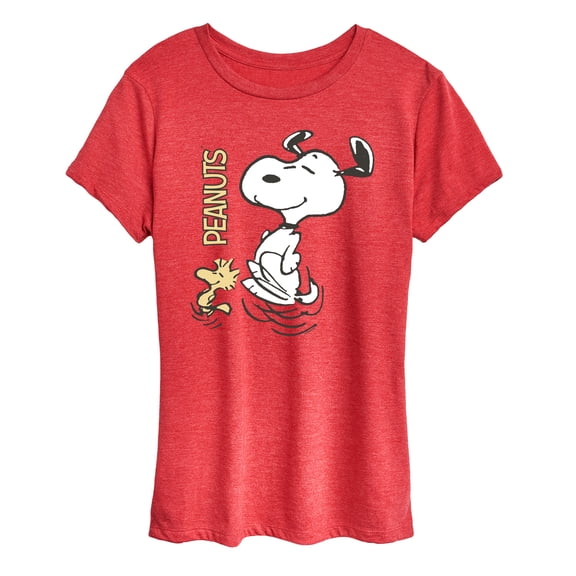 Peanuts - Snoopy Dance - Women's Short Sleeve Graphic T-Shirt