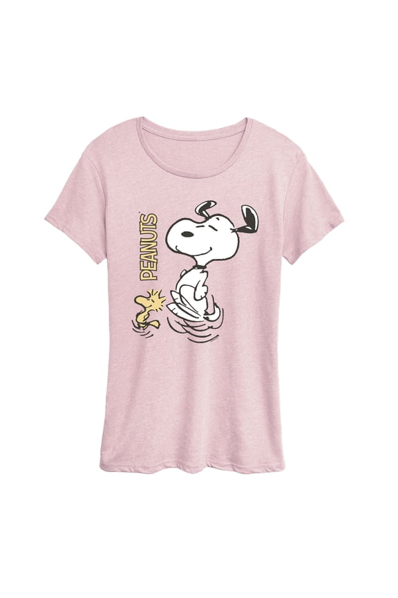 - Snoopy Dance - Women's Short Sleeve Graphic T-Shirt