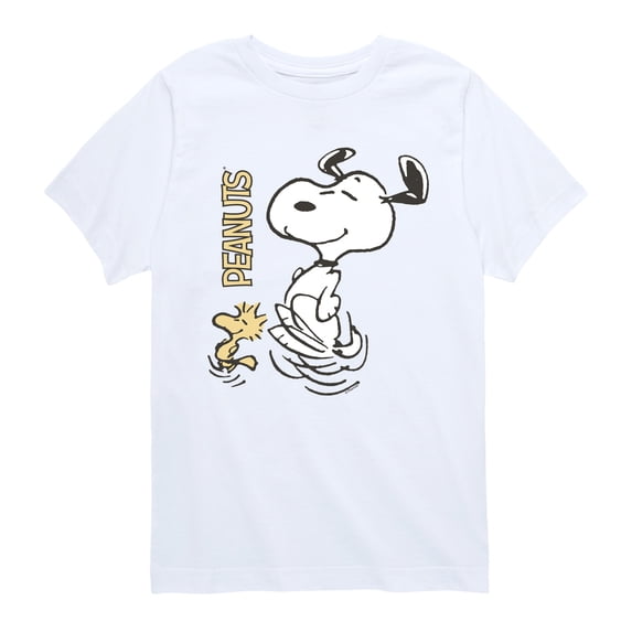 Peanuts - Snoopy Dance - Youth Boys Short Sleeve Graphic T-Shirt