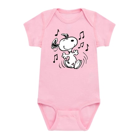 Peanuts - Snoopy Dancing Happily - Infant One Piece