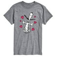 thumbnail image 1 of Peanuts - Snoopy Dancing Hearts - Men's Short Sleeve Graphic T-Shirt, 1 of 5