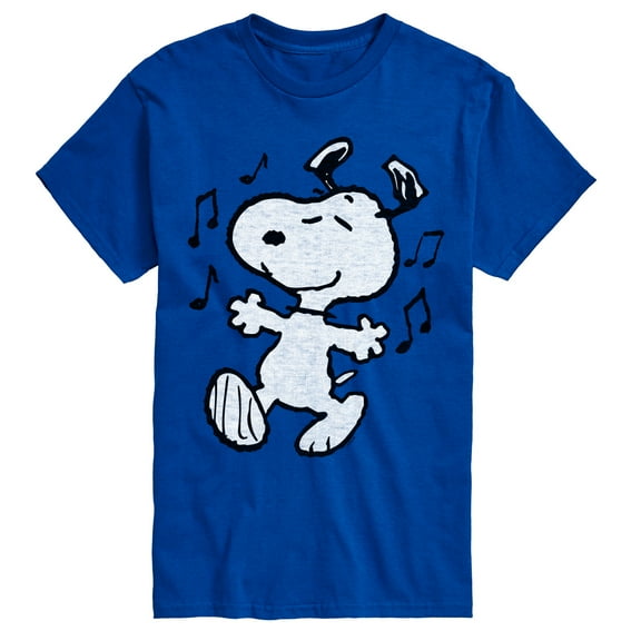Peanuts - Snoopy Dancing - Men's Short Sleeve Graphic T-Shirt