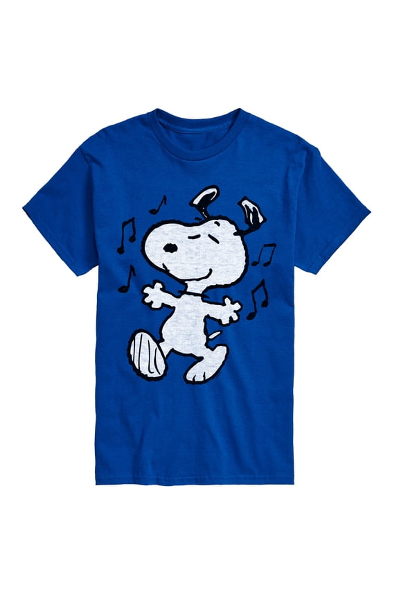 - Snoopy Dancing - Men's Short Sleeve Graphic T-Shirt