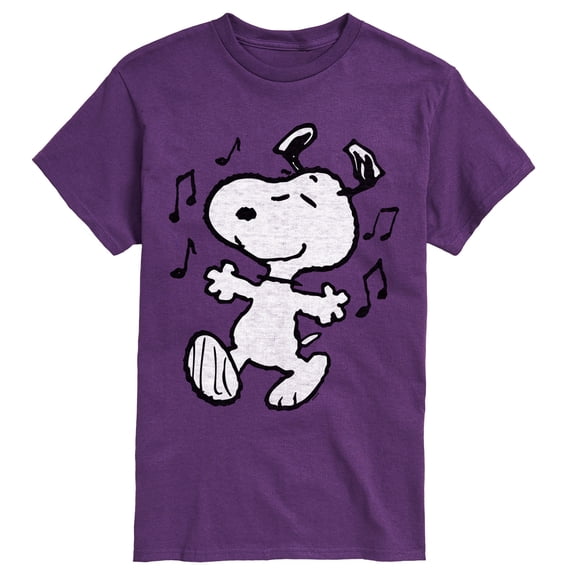 Peanuts - Snoopy Dancing - Men's Short Sleeve Graphic T-Shirt