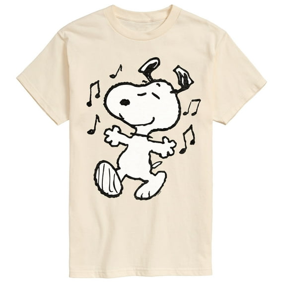 Peanuts - Snoopy Dancing - Men's Short Sleeve Graphic T-Shirt