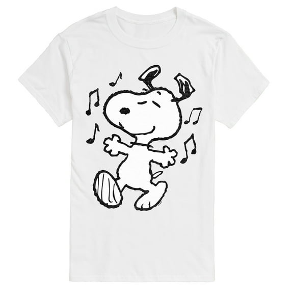 Peanuts - Snoopy Dancing - Men's Short Sleeve Graphic T-Shirt