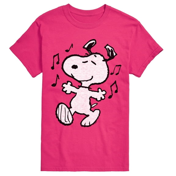 Peanuts - Snoopy Dancing - Men's Short Sleeve Graphic T-Shirt