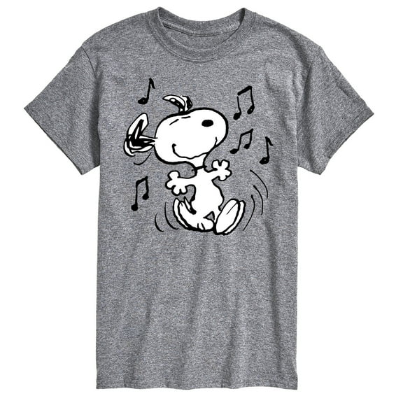 Peanuts - Snoopy Dancing - Men's Short Sleeve Graphic T-Shirt