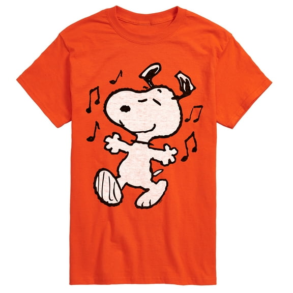 Peanuts - Snoopy Dancing - Men's Short Sleeve Graphic T-Shirt