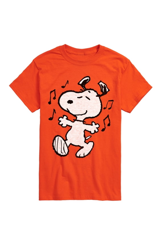 - Snoopy Dancing - Men's Short Sleeve Graphic T-Shirt